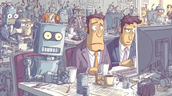 Half the Office Gone? An Honest Look at How AI Is Changing White-Collar Work Cover